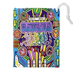 Grateful Dead Drawstring Pouch (5xl) by Cemarart