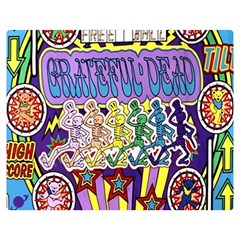 Grateful Dead Premium Plush Fleece Blanket (medium) by Cemarart