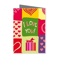 I Love You Doodle Mini Greeting Cards (pkg Of 8)