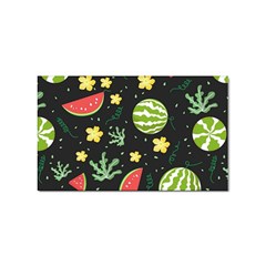 Watermelon Doodle Pattern Sticker Rectangular (10 Pack) by Cemarart