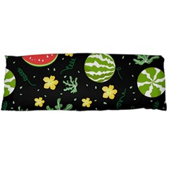 Watermelon Doodle Pattern Body Pillow Case (dakimakura) by Cemarart