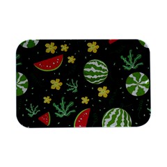 Watermelon Doodle Pattern Open Lid Metal Box (silver)   by Cemarart