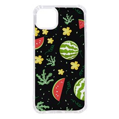 Watermelon Doodle Pattern Iphone 14 Plus Tpu Uv Print Case by Cemarart