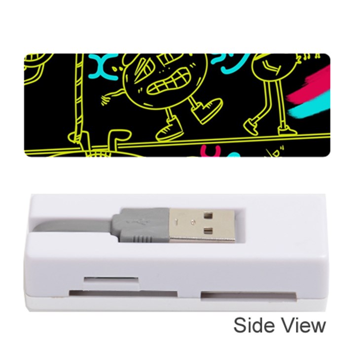 Keep Smiing Doodle Memory Card Reader (Stick)