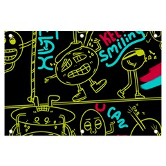 Keep Smiing Doodle Banner And Sign 6  X 4  by Cemarart