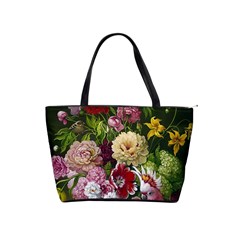 Parrot Painting Flower Art Classic Shoulder Handbag