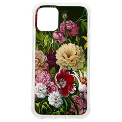 Parrot Painting Flower Art Iphone 12 Mini Tpu Uv Print Case	 by Cemarart