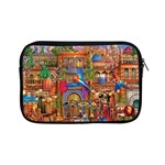 Arabian Street Art Colorful Peacock Tiger Man Parrot Horse Dancer Fantasy Apple iPad Mini Zipper Cases Front