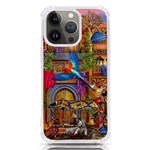 Arabian Street Art Colorful Peacock Tiger Man Parrot Horse Dancer Fantasy iPhone 13 Pro TPU UV Print Case Front