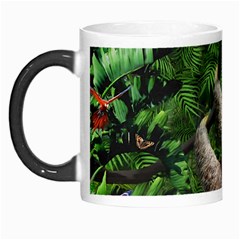 Sloth In Jungle Art Animal Fantasy Morph Mug by Cemarart