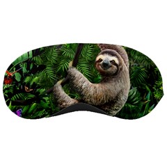 Sloth In Jungle Art Animal Fantasy Sleep Mask by Cemarart