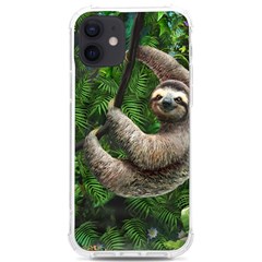 Sloth In Jungle Art Animal Fantasy Iphone 12/12 Pro Tpu Uv Print Case by Cemarart