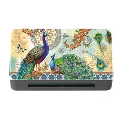 Royal Peacock Feather Art Fantasy Memory Card Reader With Cf by Cemarart