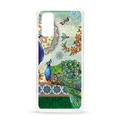 Royal Peacock Feather Art Fantasy Samsung Galaxy S20 6 2 Inch Tpu Uv Case by Cemarart