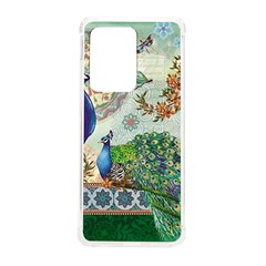 Royal Peacock Feather Art Fantasy Samsung Galaxy S20 Ultra 6 9 Inch Tpu Uv Case by Cemarart