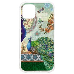 Royal Peacock Feather Art Fantasy Iphone 12/12 Pro Tpu Uv Print Case by Cemarart