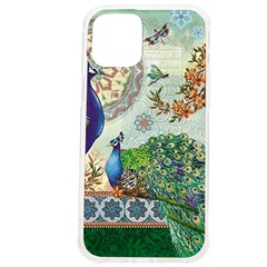 Royal Peacock Feather Art Fantasy Iphone 12 Pro Max Tpu Uv Print Case by Cemarart