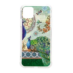 Royal Peacock Feather Art Fantasy Iphone 11 Pro Max 6 5 Inch Tpu Uv Print Case by Cemarart