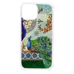 Royal Peacock Feather Art Fantasy Iphone 13 Mini Tpu Uv Print Case