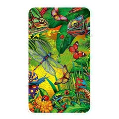 The Chameleon Colorful Mushroom Jungle Flower Insect Summer Dragonfly Memory Card Reader (rectangular) by Cemarart