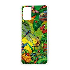 The Chameleon Colorful Mushroom Jungle Flower Insect Summer Dragonfly Samsung Galaxy S20plus 6 7 Inch Tpu Uv Case by Cemarart