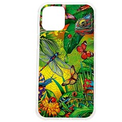 The Chameleon Colorful Mushroom Jungle Flower Insect Summer Dragonfly Iphone 12 Pro Max Tpu Uv Print Case