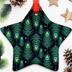 Peacock Pattern Ornament (star)