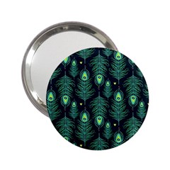 Peacock Pattern 2 25  Handbag Mirrors