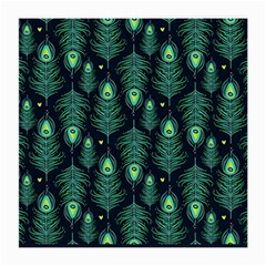 Peacock Pattern Medium Glasses Cloth