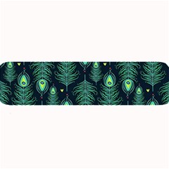 Peacock Pattern Large Bar Mat