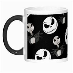 Jack Print, White, Before, Plain, Black, Simple, Christmas Morph Mug by nateshop