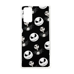 Jack Print, White, Before, Plain, Black, Simple, Christmas Samsung Galaxy Note 20 Tpu Uv Case by nateshop