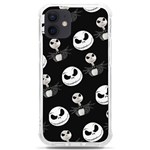 Jack Print, White, Before, Plain, Black, Simple, Christmas iPhone 12 mini TPU UV Print Case	 Front