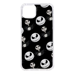 Jack Print, White, Before, Plain, Black, Simple, Christmas Iphone 14 Plus Tpu Uv Print Case by nateshop