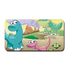 Kids Mural Cartoon Dinosaur Medium Bar Mat by nateshop