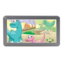 Kids Mural Cartoon Dinosaur Memory Card Reader (mini) by nateshop