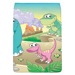 Kids Mural Cartoon Dinosaur Removable Flap Cover (s) by nateshop