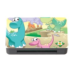 Kids Mural Cartoon Dinosaur Memory Card Reader With Cf by nateshop