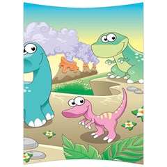 Kids Mural Cartoon Dinosaur Back Support Cushion by nateshop