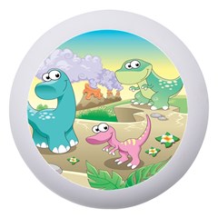 Kids Mural Cartoon Dinosaur Dento Box With Mirror by nateshop