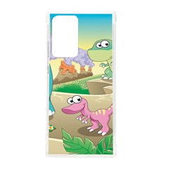 Kids Mural Cartoon Dinosaur Samsung Galaxy Note 20 Ultra Tpu Uv Case by nateshop