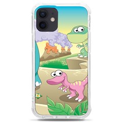 Kids Mural Cartoon Dinosaur Iphone 12 Mini Tpu Uv Print Case	 by nateshop