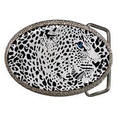 Leopard In Art, Animal, Graphic, Illusion Belt Buckles by nateshop