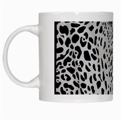 Leopard In Art, Animal, Graphic, Illusion White Mug by nateshop