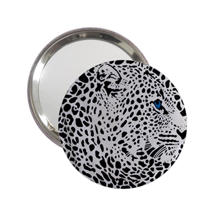 Leopard In Art, Animal, Graphic, Illusion 2.25  Handbag Mirrors