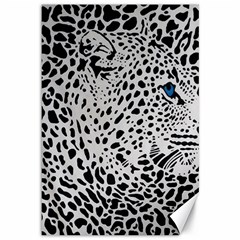 Leopard In Art, Animal, Graphic, Illusion Canvas 12  X 18  by nateshop