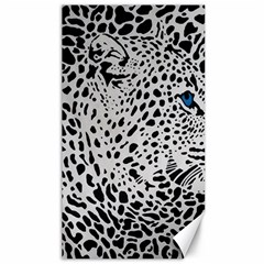 Leopard In Art, Animal, Graphic, Illusion Canvas 40  X 72  by nateshop