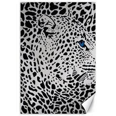 Leopard In Art, Animal, Graphic, Illusion Canvas 24  X 36  by nateshop