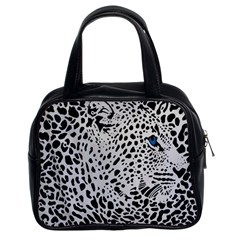 Leopard In Art, Animal, Graphic, Illusion Classic Handbag (two Sides) by nateshop