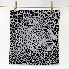 Leopard In Art, Animal, Graphic, Illusion Face Towel by nateshop